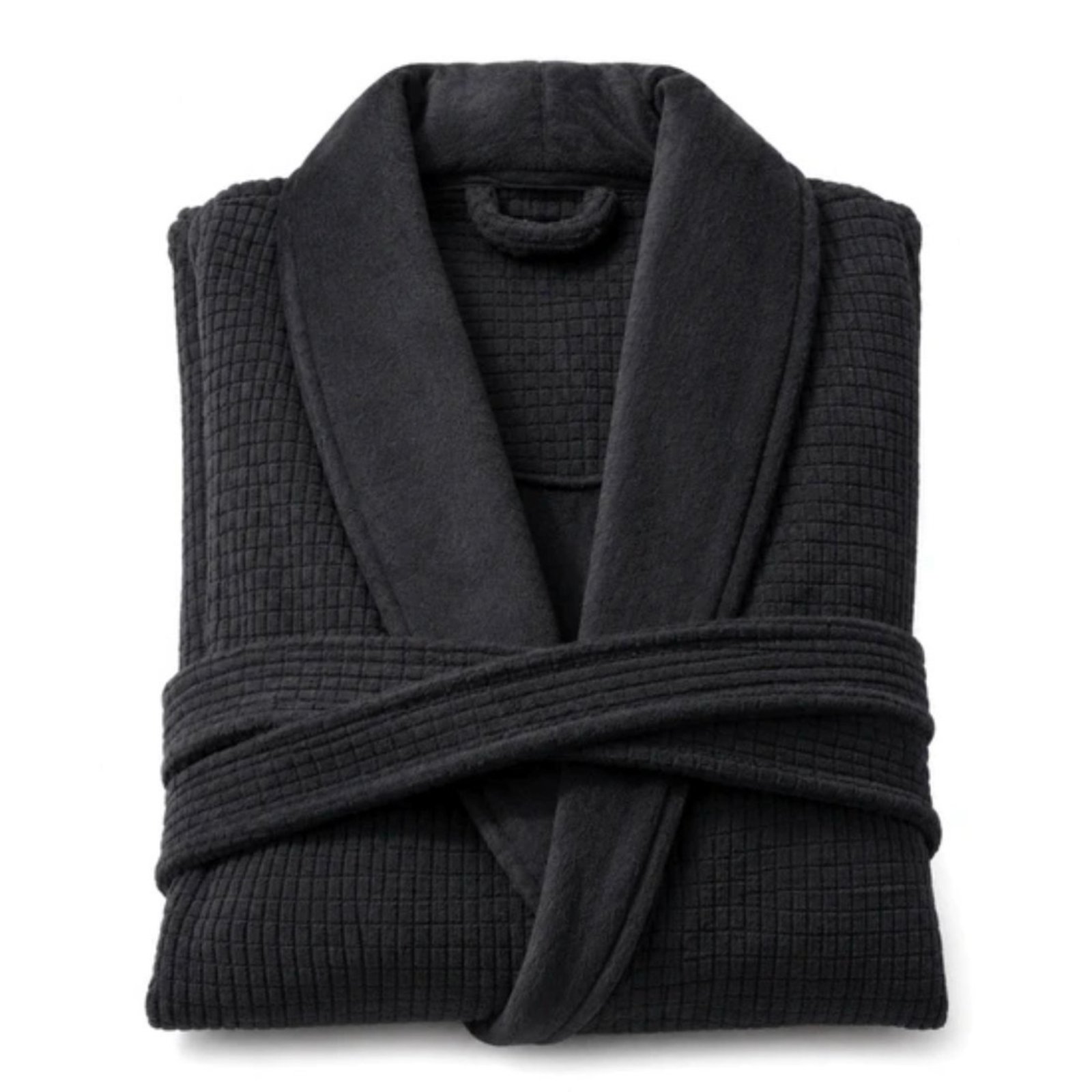 Roupão Toque Aveludado Com Manga Longa D'Luxe G - Preto