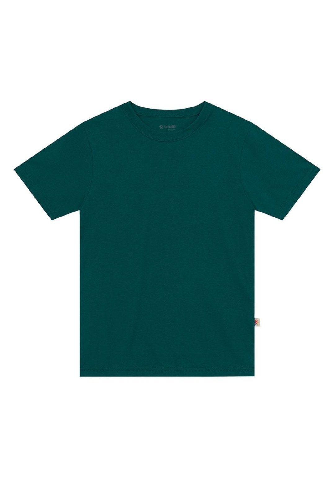 Vista 2 Infantil - Camiseta menino em meia malha Brandili verde Brandili verde