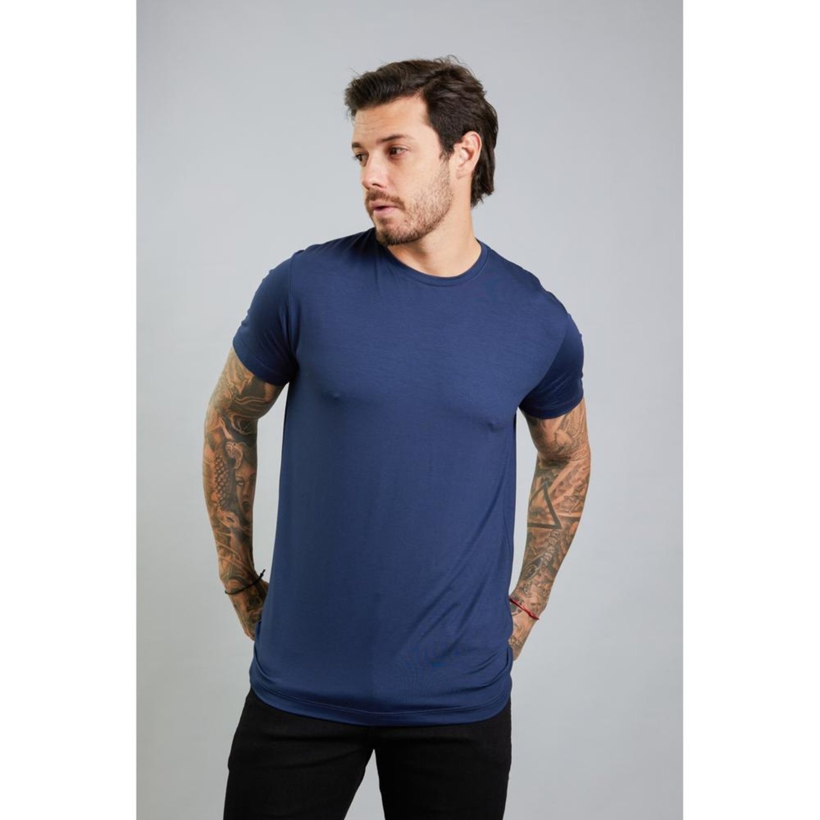Camiseta Masculina Tech T-Shirt em Modal Dialogo Jeans