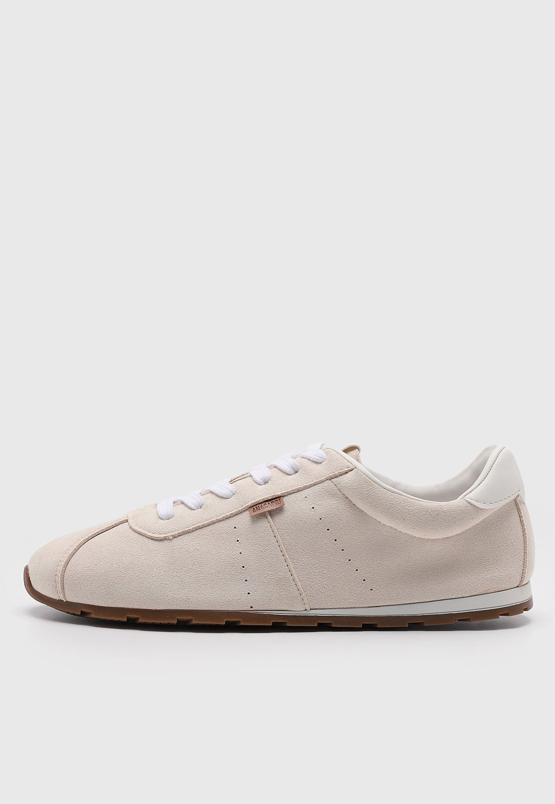 Tênis ANACAPRI Recorte Suede Rosa