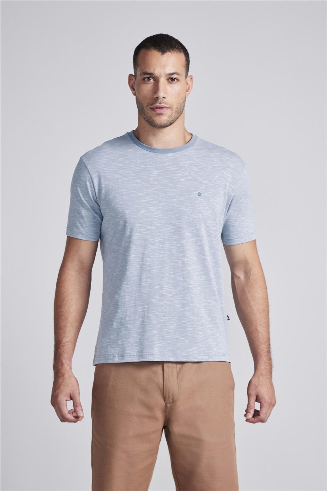 HIGHSTIL Camiseta Malha Comfort - Azul