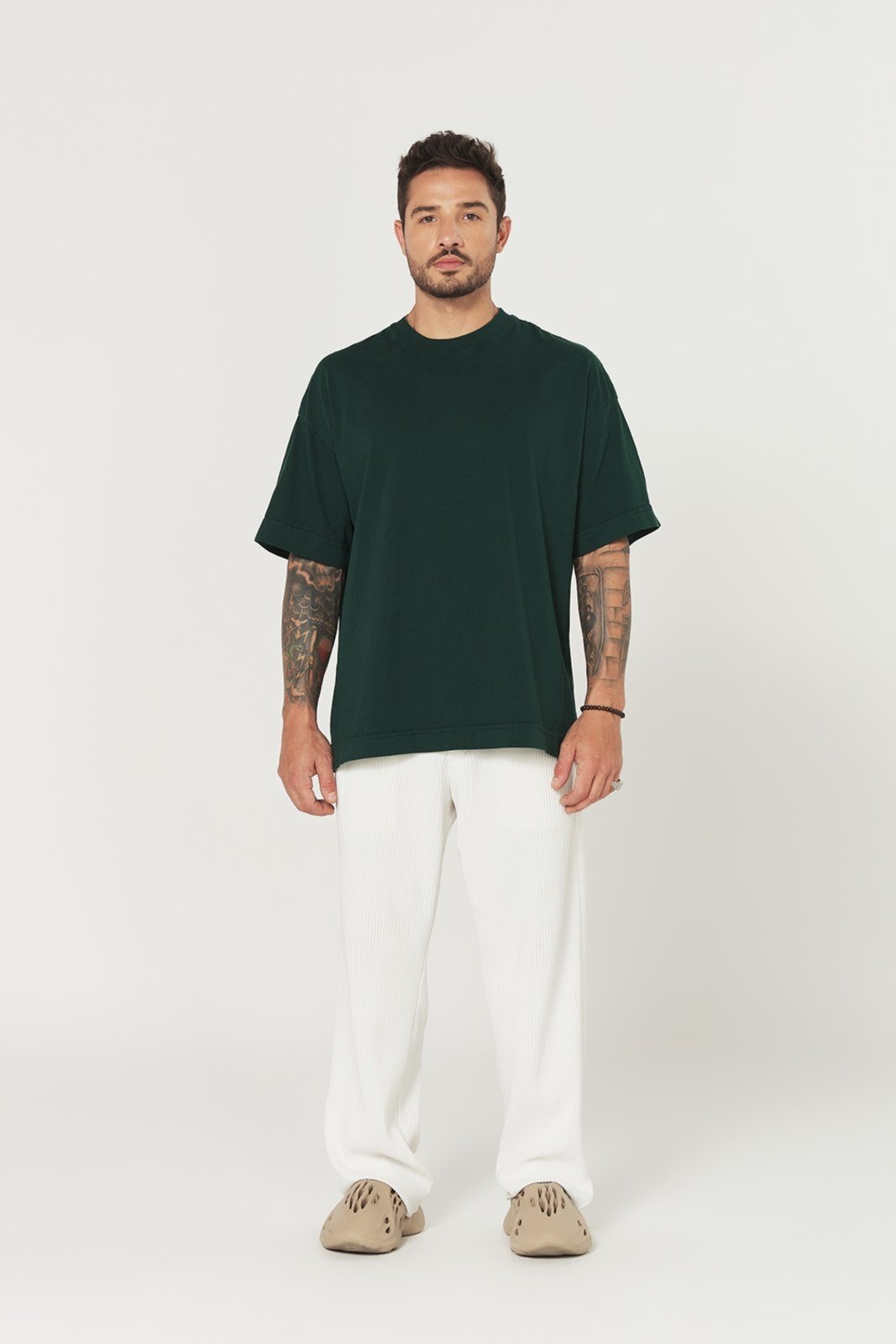 Camiseta Oversized Heavy Brunx Ind – Verde Floresta