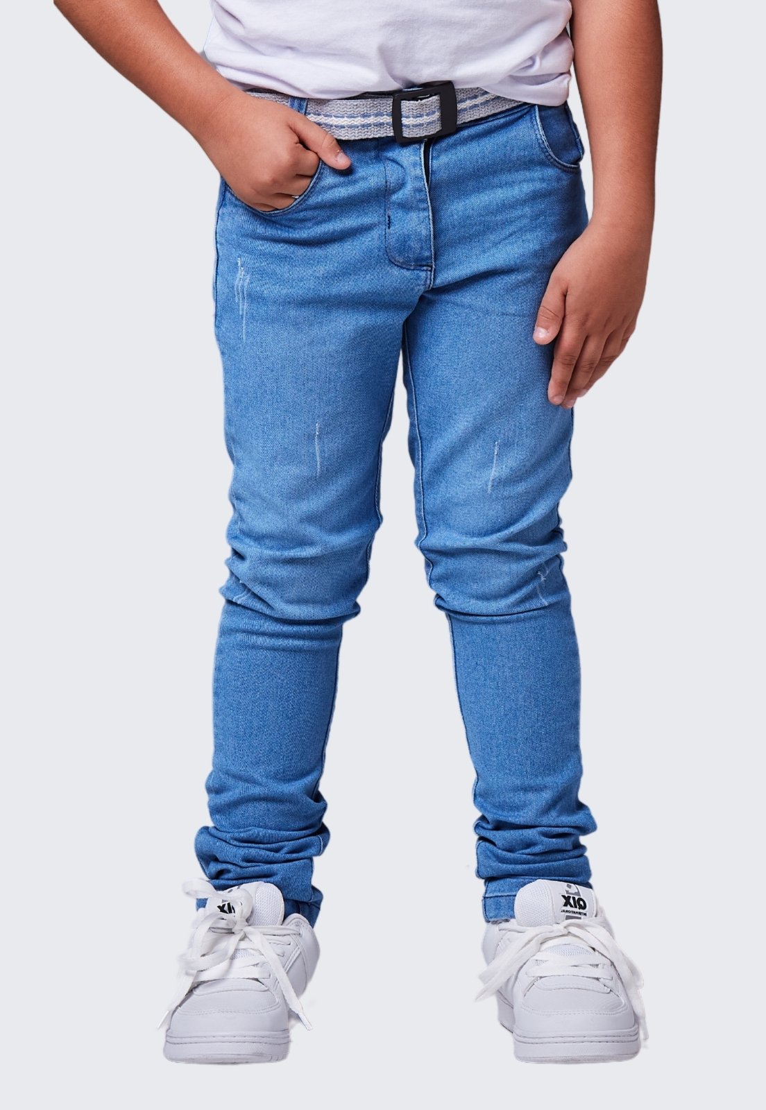 Infantil – Calça Skinny Jeans Daze Modas Jeans Claro