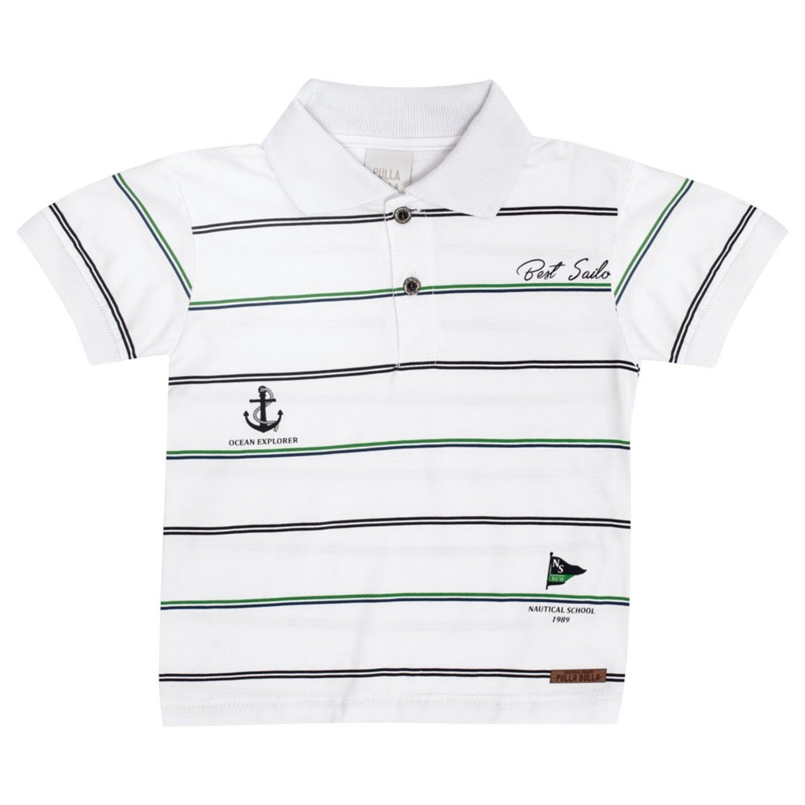 Infantil - Polo Primeiros Passos Menino - Branco - 50660-3