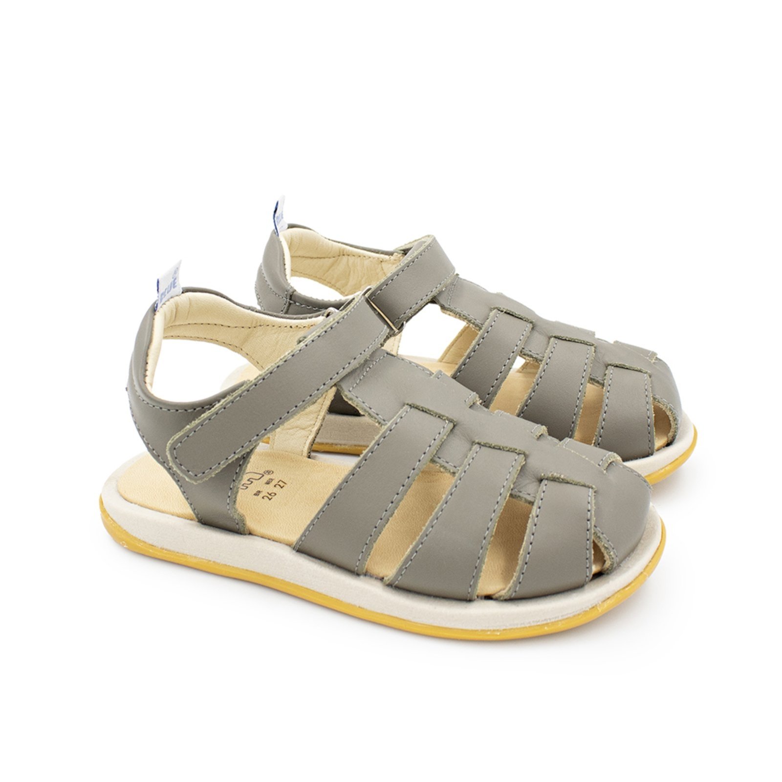 Vista 2 Infantil - Sandalia Menino Blue Rick Couro Verde Blue Infantis Blue Infantis verde blue