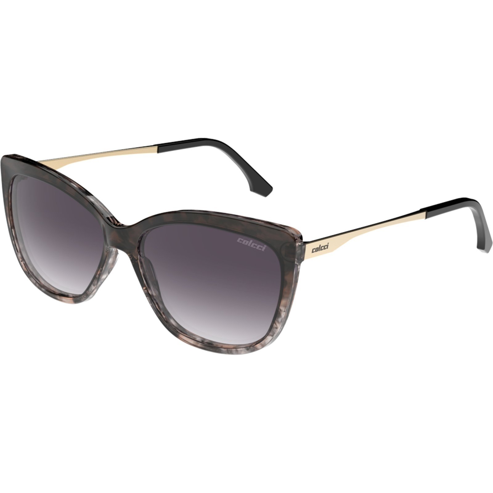 Vista 2 Óculos de Sol Colcci Lais C0250F3433 Feminino marrom marrom