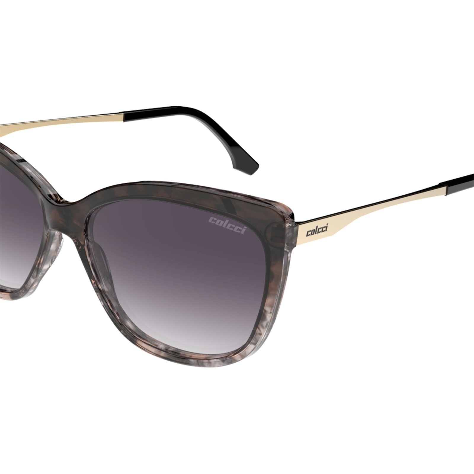 Vista 3 Óculos de Sol Colcci Lais C0250F3433 Feminino marrom marrom
