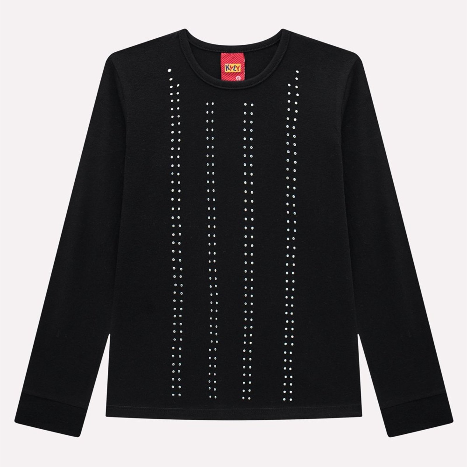 Infantil - Blusa Menina Strass Kyly