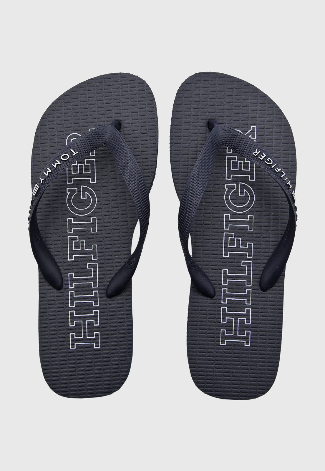 Chinelo Tommy Hilfiger Rubber Azul Marinho