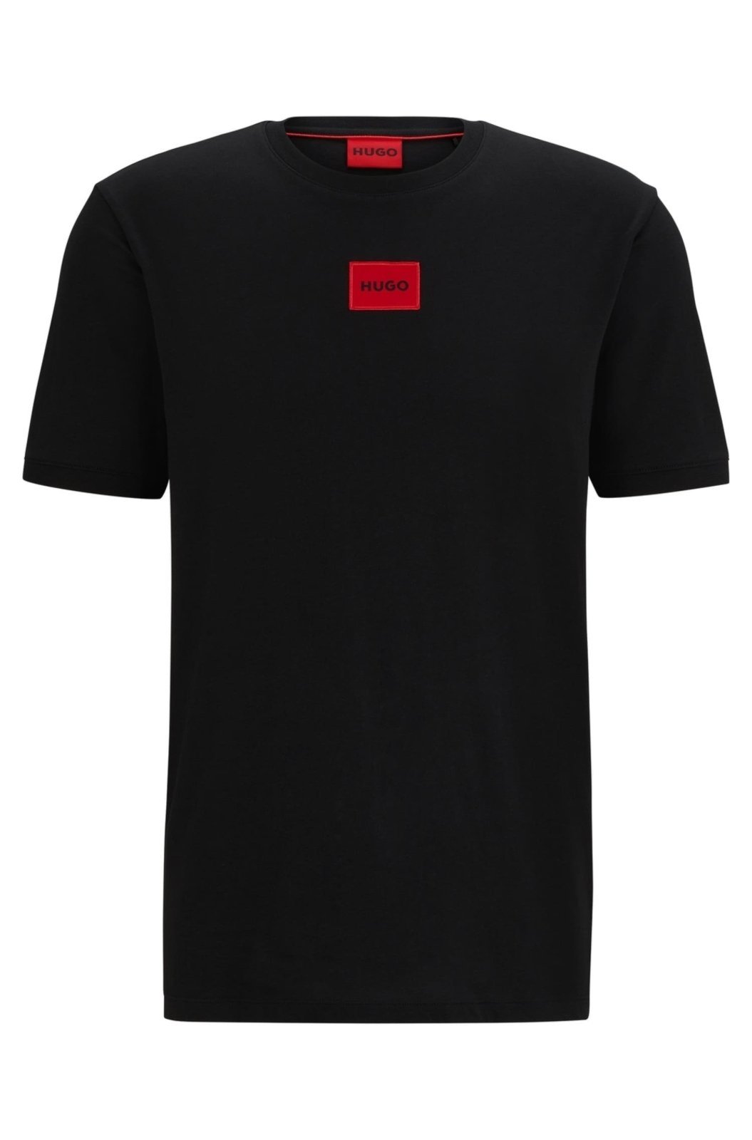 Camiseta De Algodão Regular Fit Com Logo