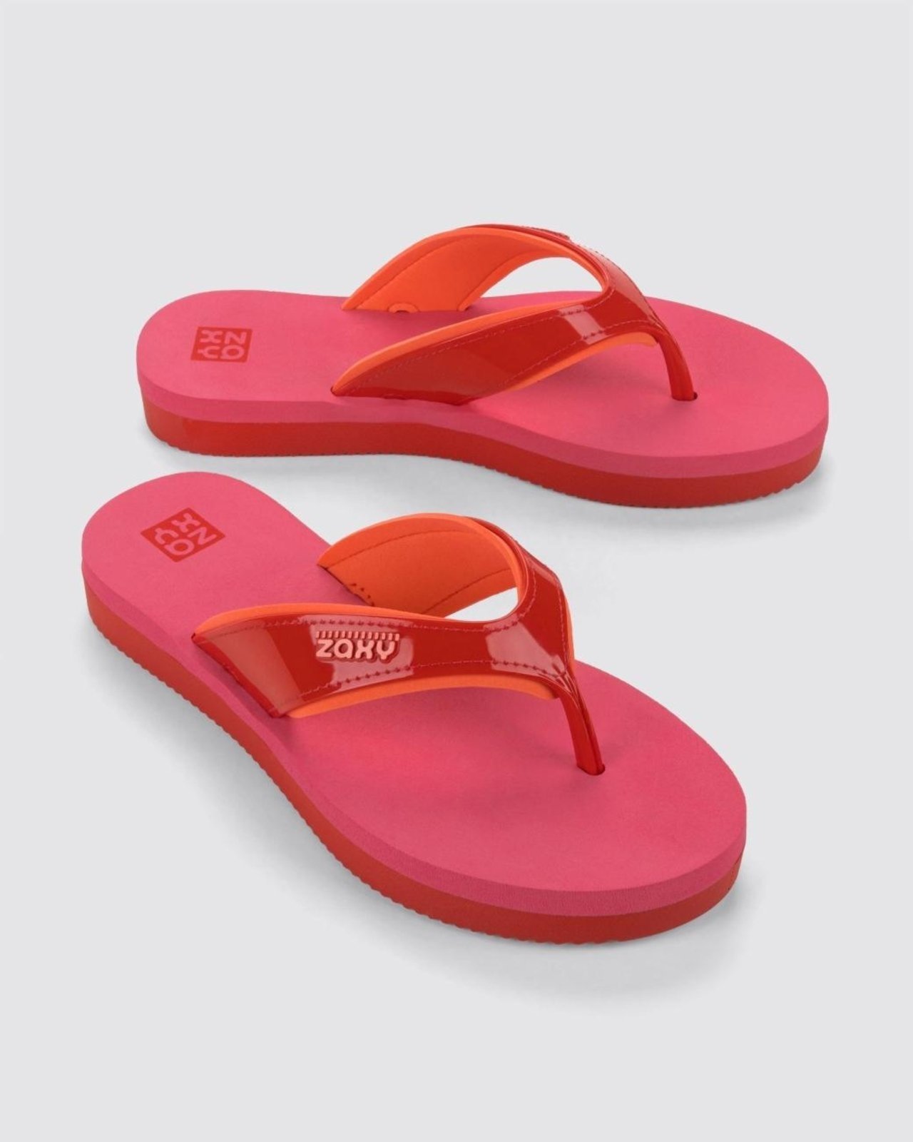 Chinelo de dedo Feminino Adulto Zaxy Fly Vermelho