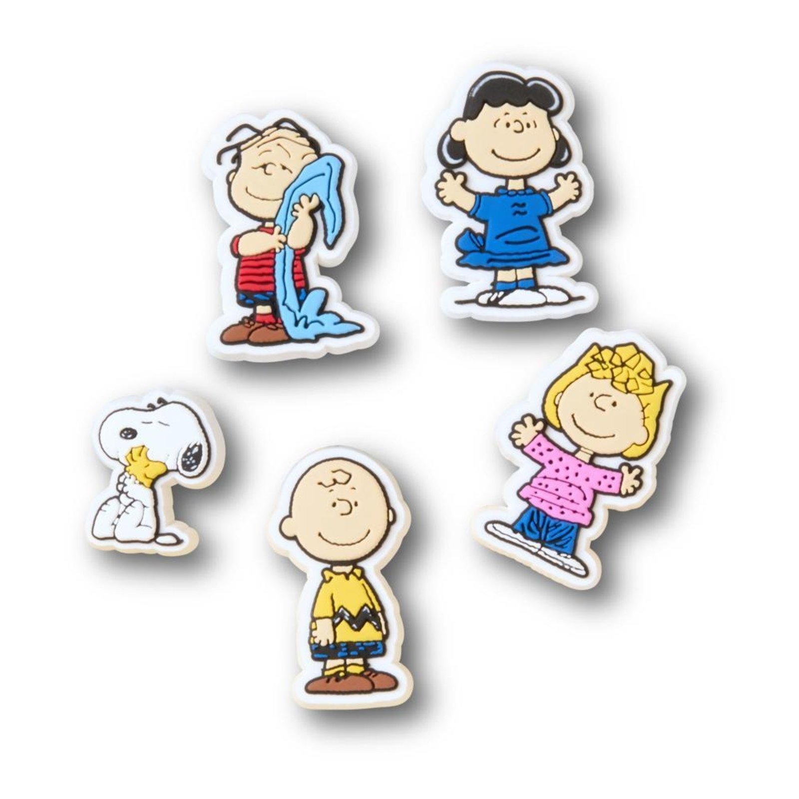 Infantil - Jibbitz™ Peanuts III Pack Com 5 Peças Único Branco