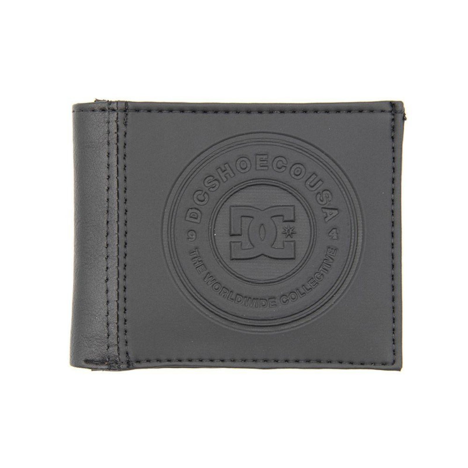 Vista 2 Carteira DC Shoes Circle 2 Cinza preto DC Shoes preto