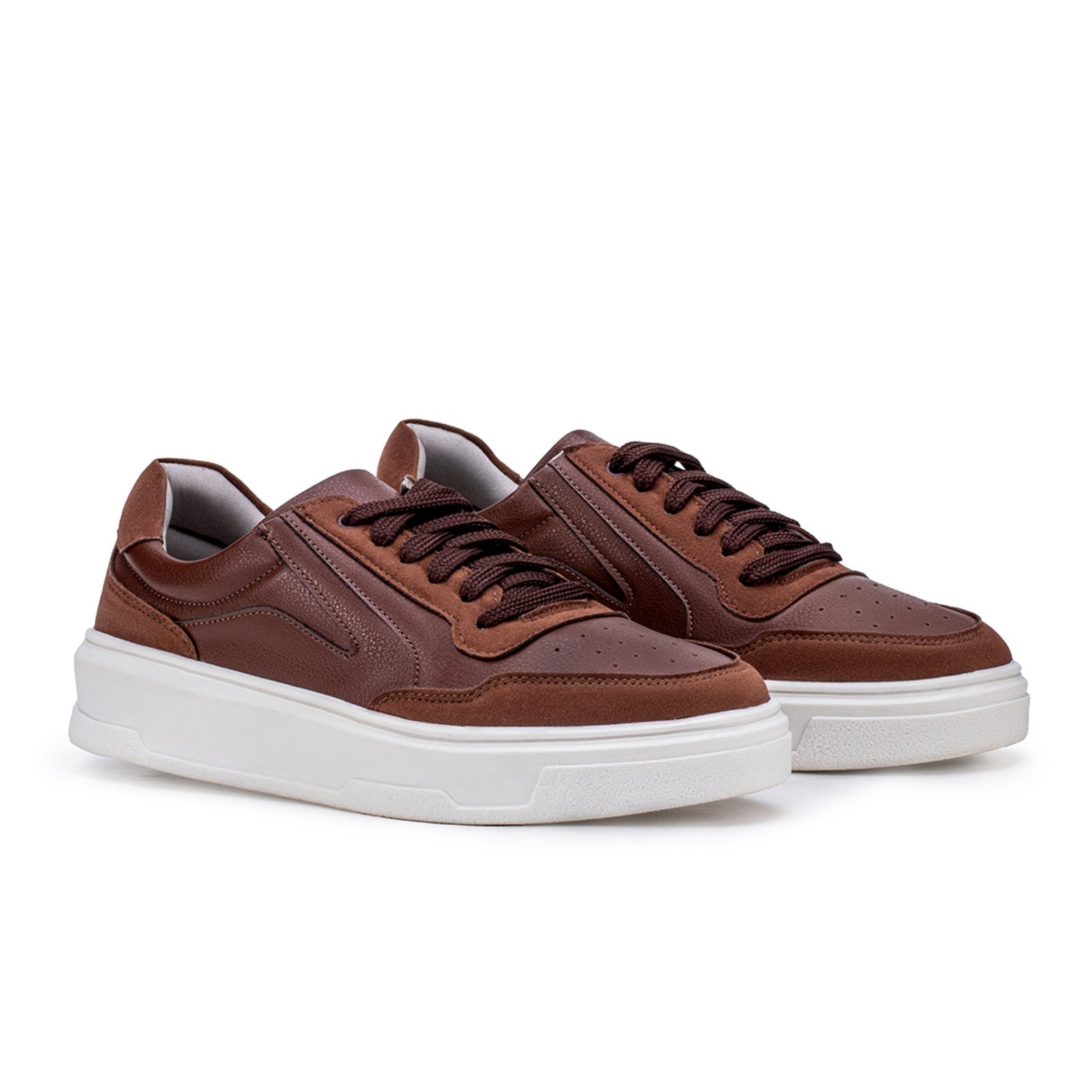 Tênis Casual Sapatenis Masculino Urbano Couro Leve Original
