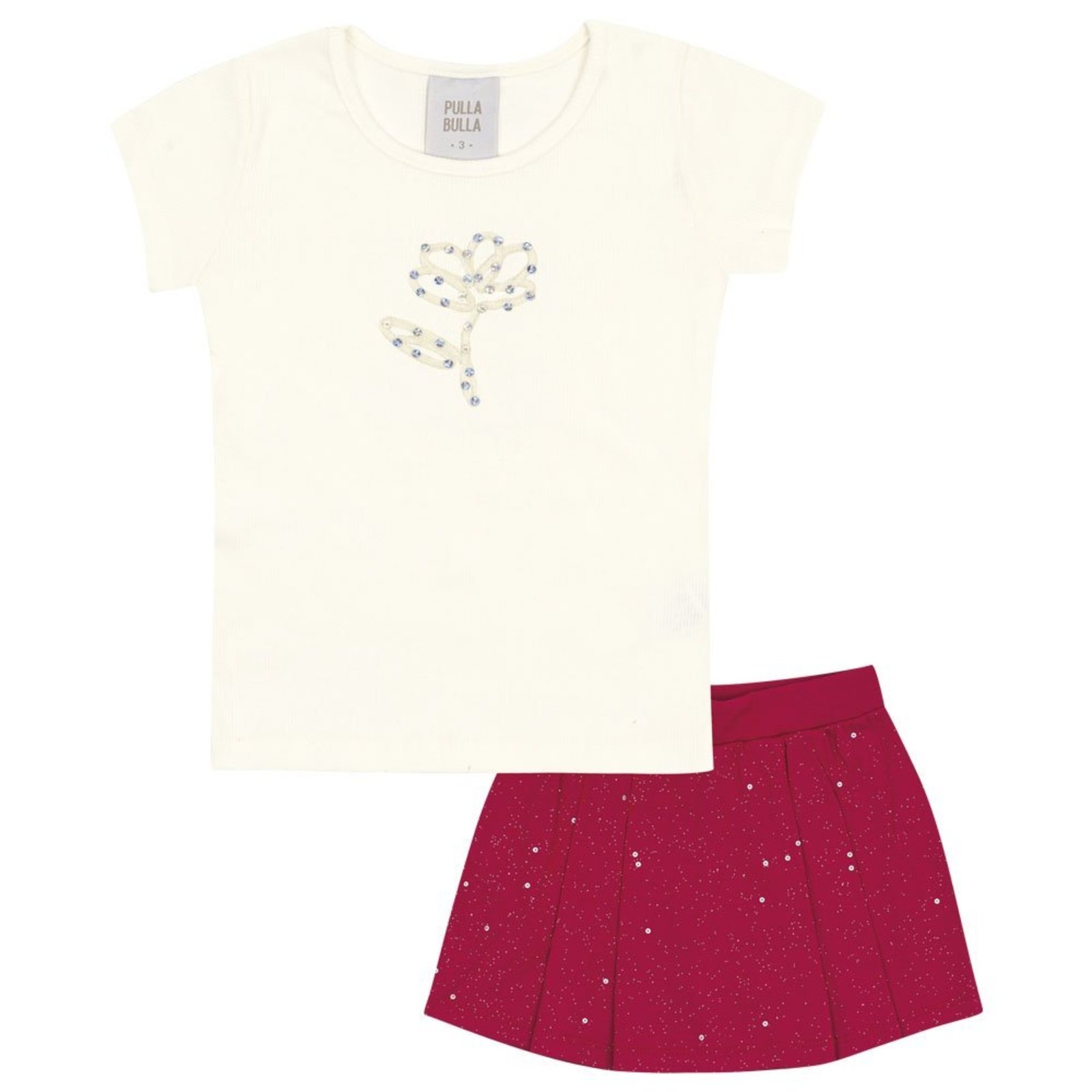 Infantil - Conjunto Bege Primeiros Passos Menina - 53328-1271