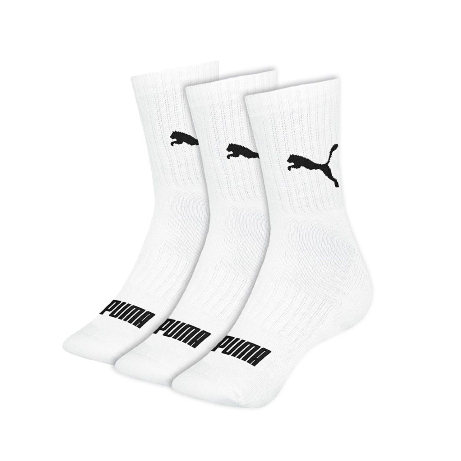 Kit 3 Pares De Meias Puma Femininas Cano Médio 4795