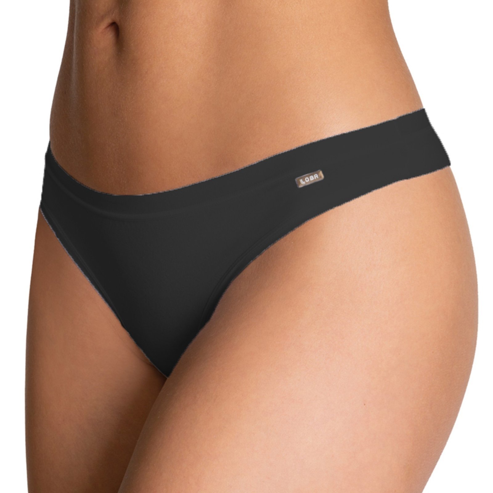 Vista 2 Calcinha Loba Fio Dental Algodão Com Elastano 40355 Lupo nude Lupo nude