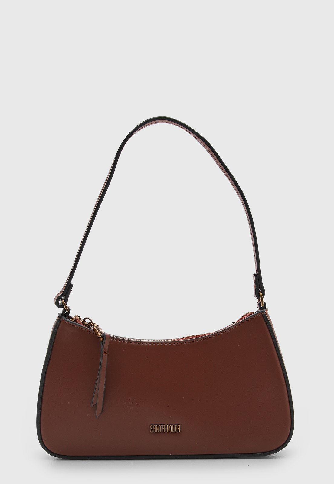 Bolsa Feminina Santa Lolla Estruturada Marrom