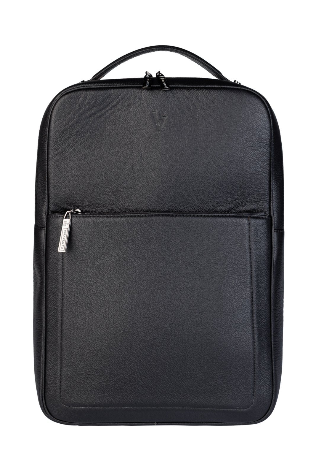 Mochila Vira Vento Masculina Em Couro Floater Rafael – Preto