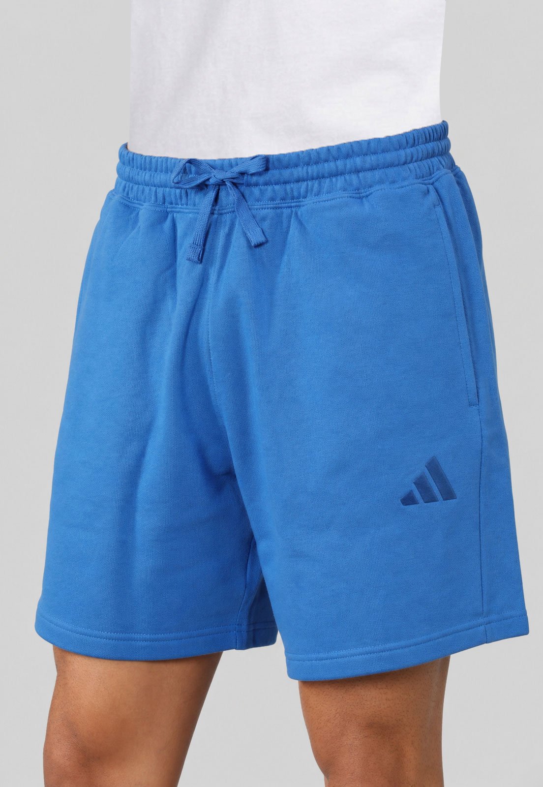 Short Masculino adidas Sportswear All SZN Fleece Azul