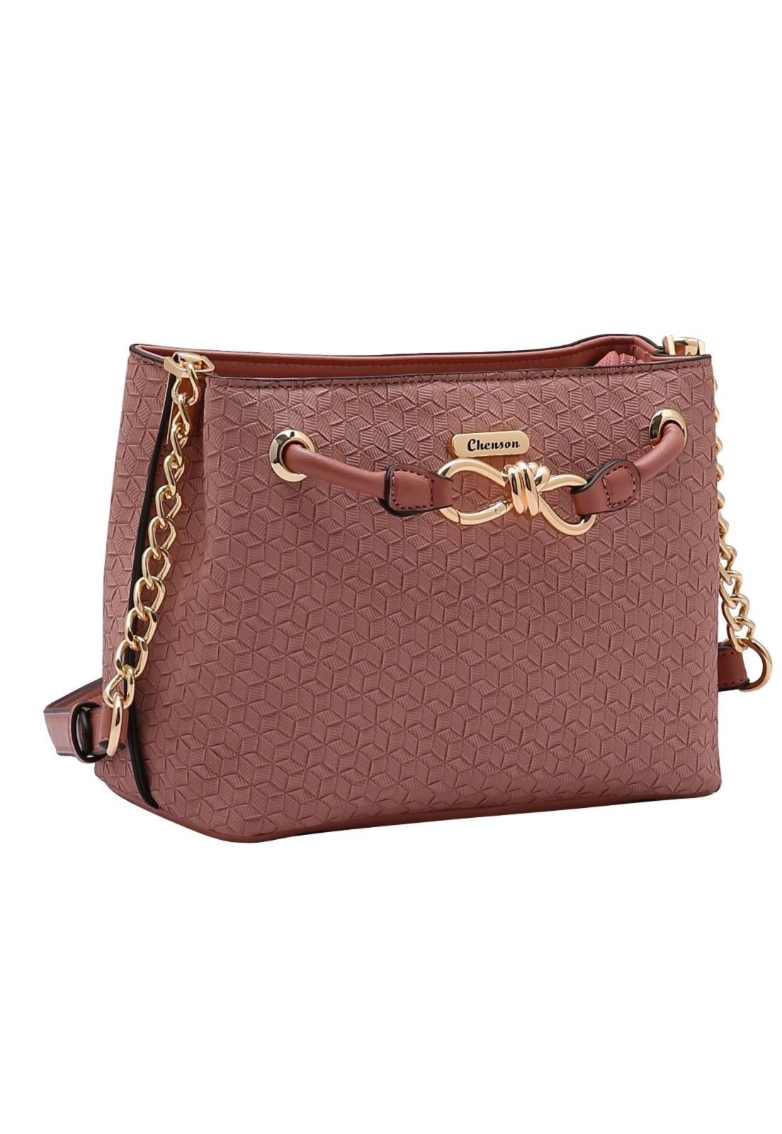 Bolsa Feminina Chenson Ferragem Chic 3485304 Rose