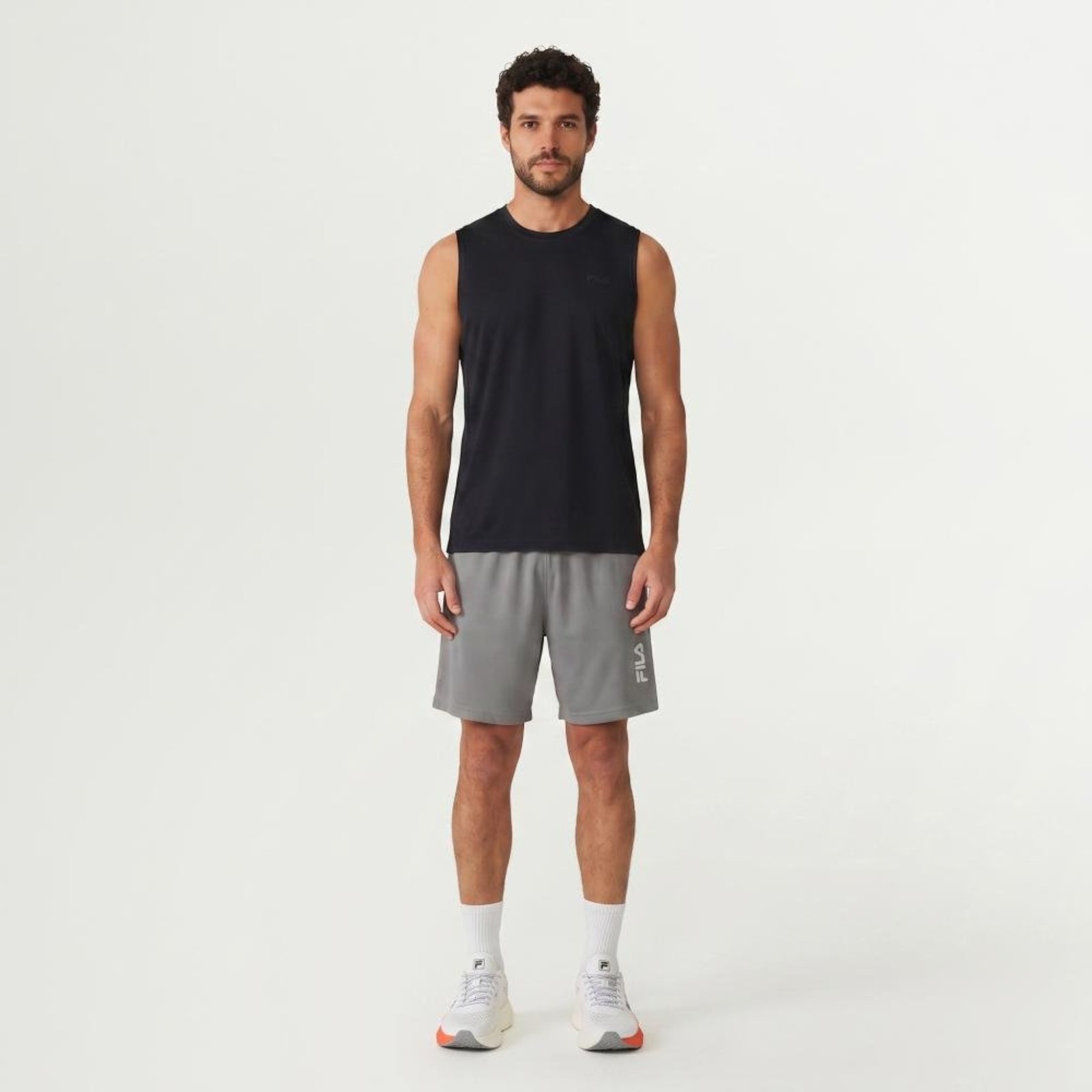 Bermuda Fila Sports Light 8" Masculina Incolor"