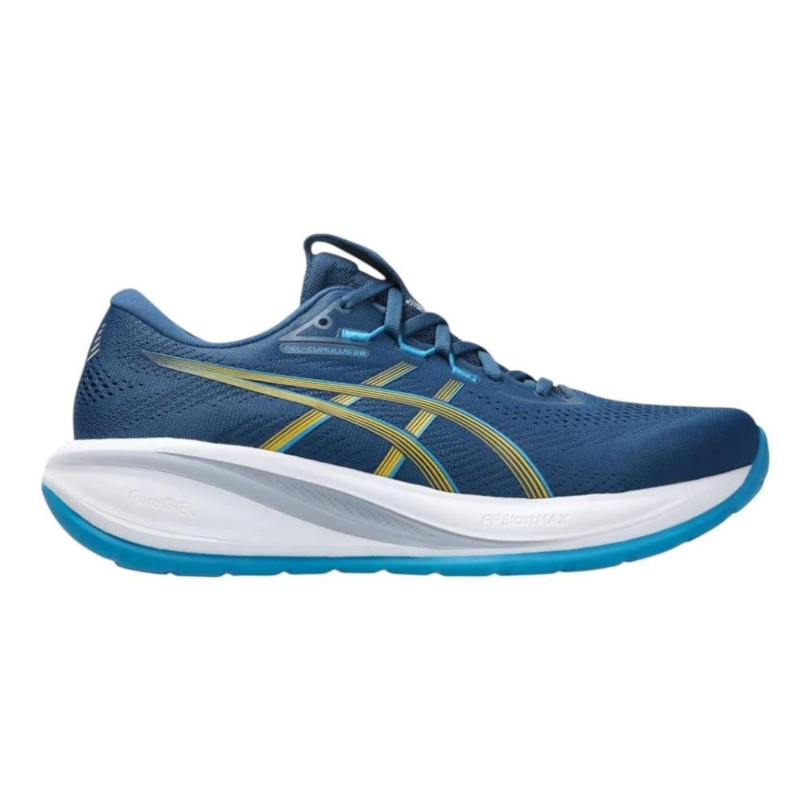 Tênis Asics Gel Cumulus 28 Masculino Azul Têxtil Azul