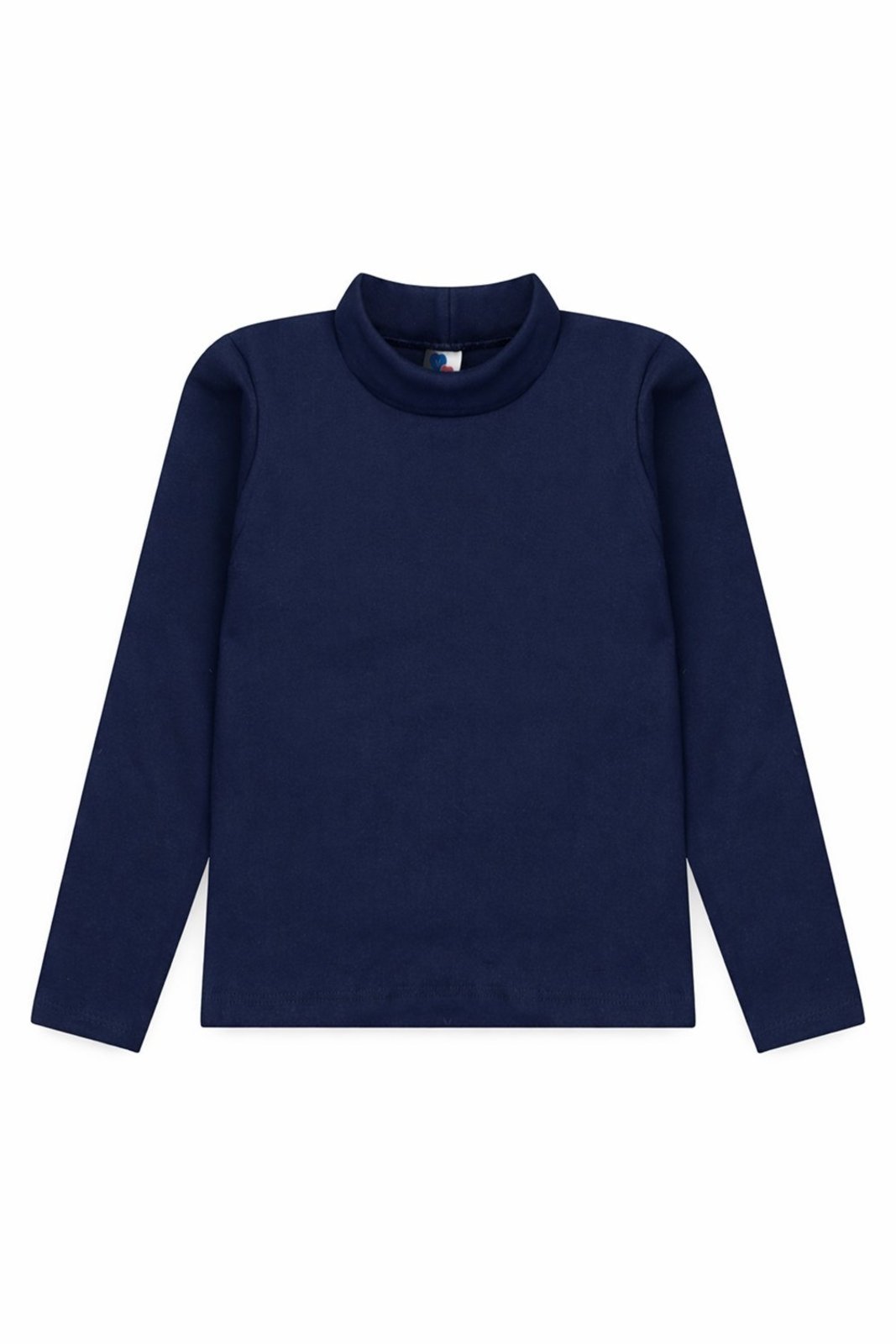 Infantil - Blusa Ribana Menino Manga Longa e Gola Alta Básica