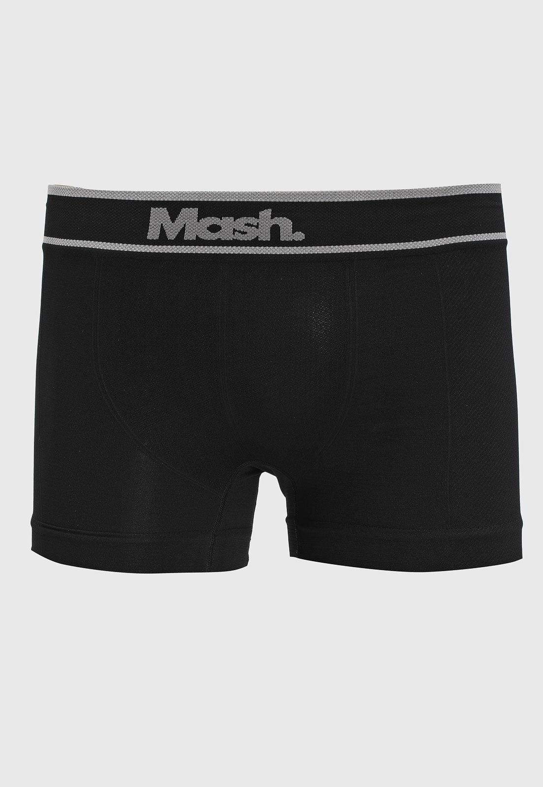 Vista 3 Kit com 2 Cuecas Boxer Mash Sem Costura Preta preto MASH preto