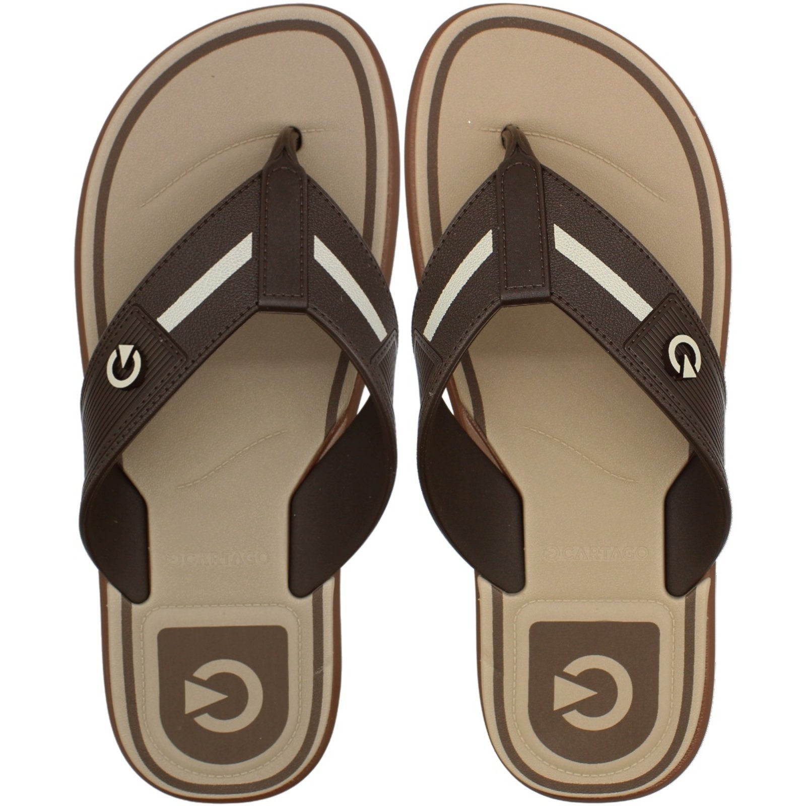 Chinelo De Dedo Cartago Belgrado Tiras Largas Masculino