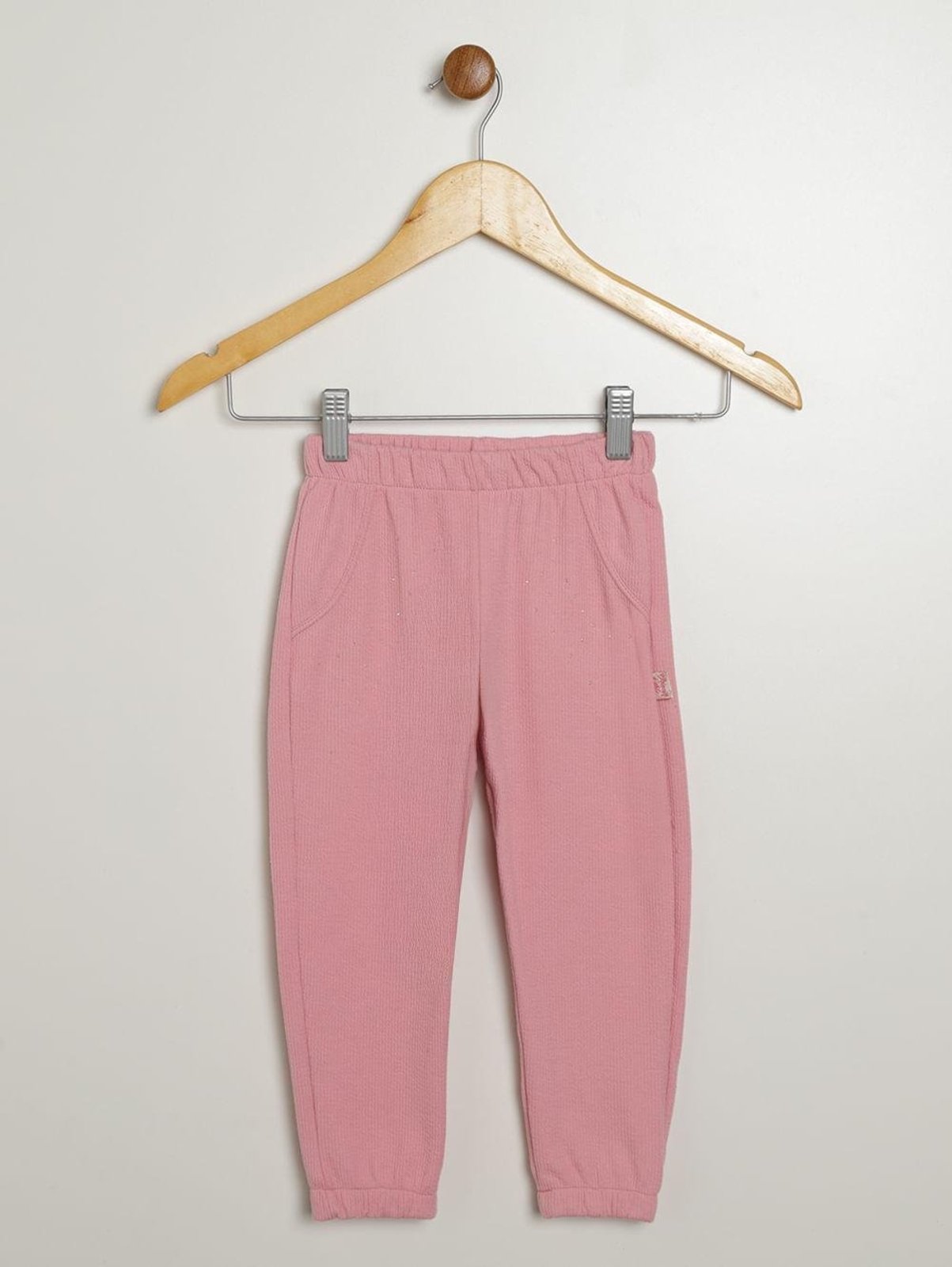 Infantil - Calça Jogger Para Menina - ROSA