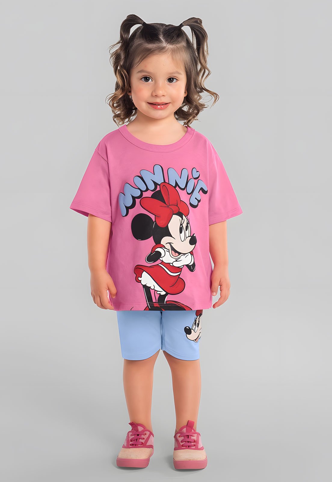 Conjunto Brandili Minnie Rosa