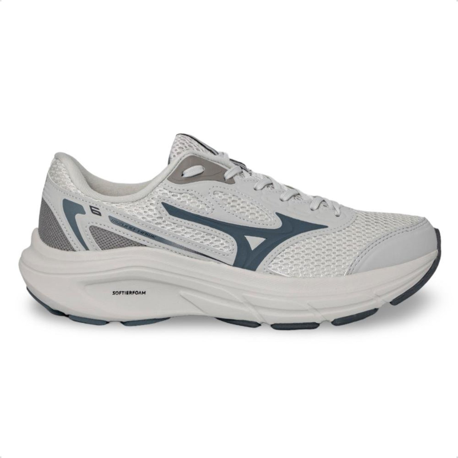 Tênis Mizuno Masculino Hawk 6 Corrida Cinza