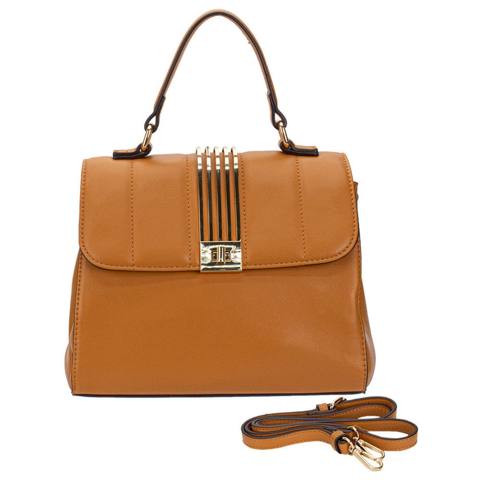 Bolsa Feminina Chenson Cg85068 1825068 Caramelo