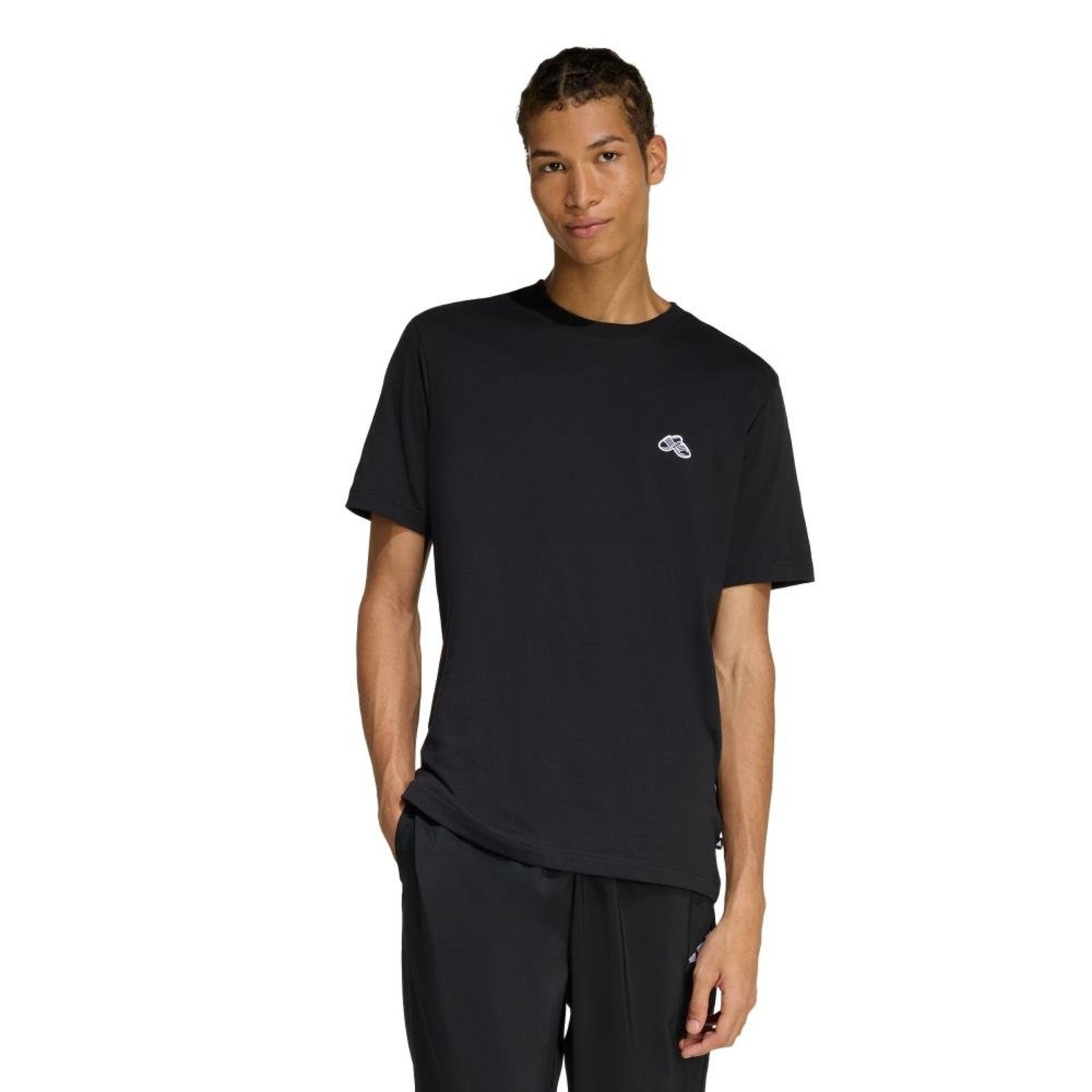 CAMISETA ESTAMPADA SUMMER SLIDE TRIM adidas Sportswear Preto