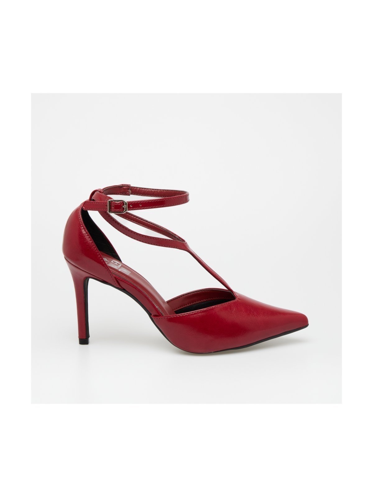 Vista 2 SAPATO REBECA NAPA Di Valentini vermelho Di Valentini vermelho
