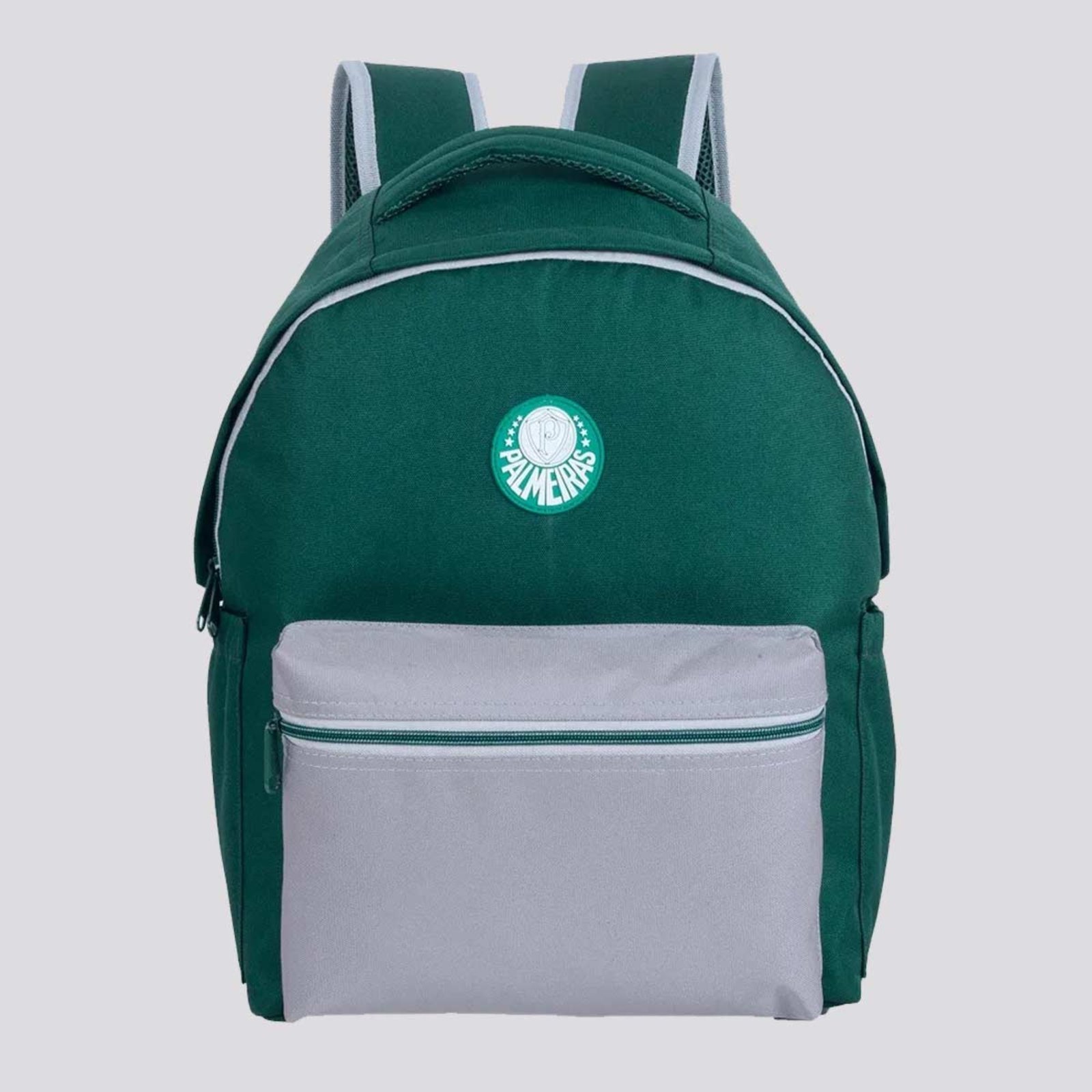 Mochila Palmeiras Esportiva Verde e Cinza