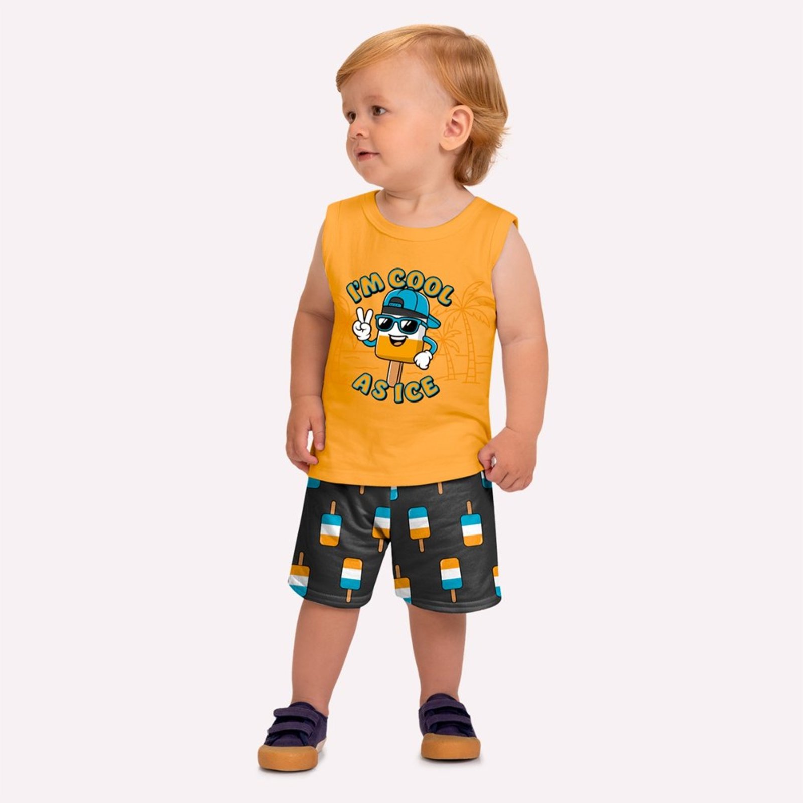 Infantil - Conjunto Menino Picolé Kyly