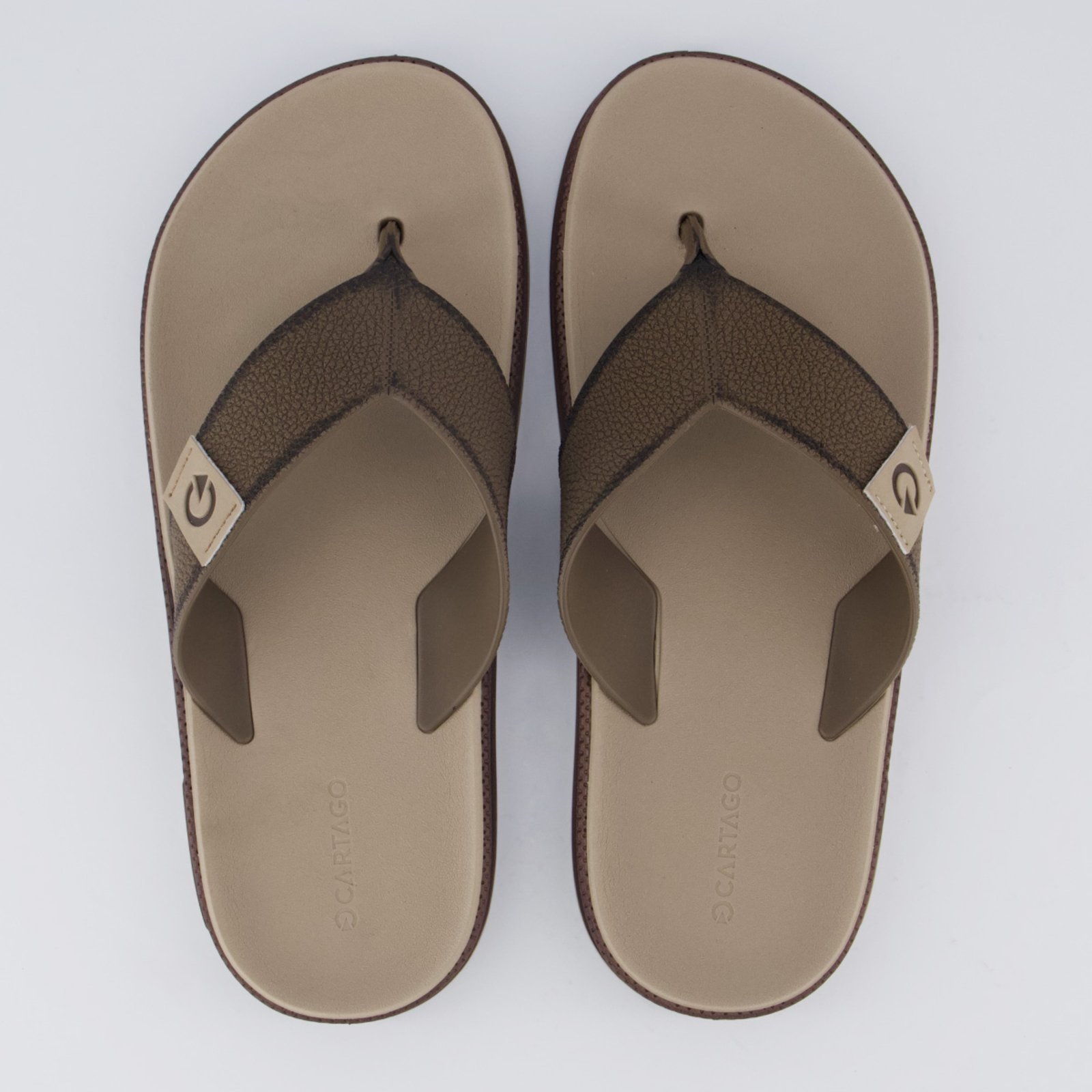 Chinelo Cartago Milão Plus Marrom