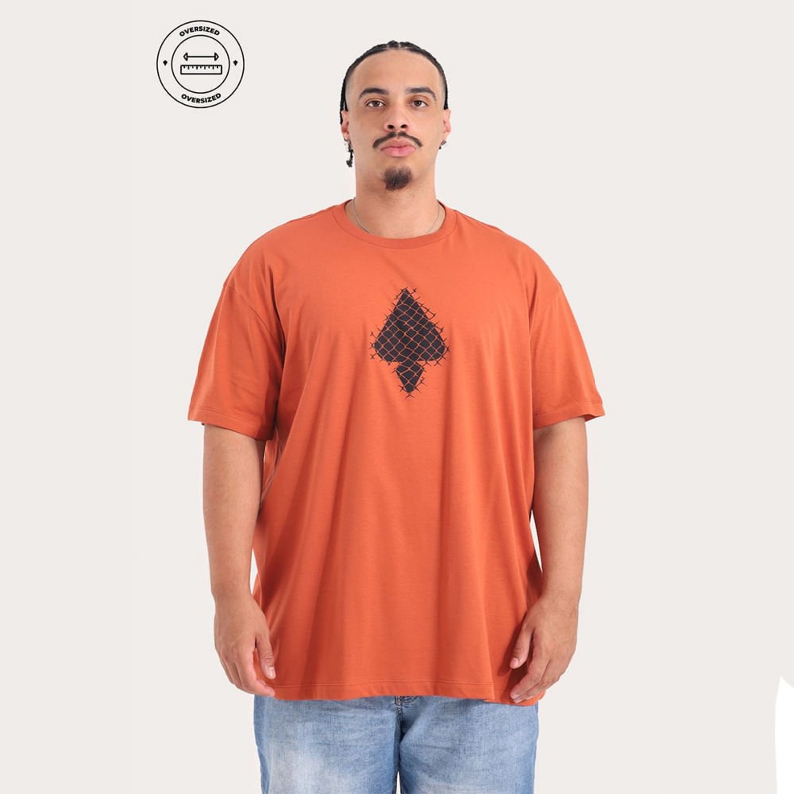 T-Shirt Oversized Espada Alambrado