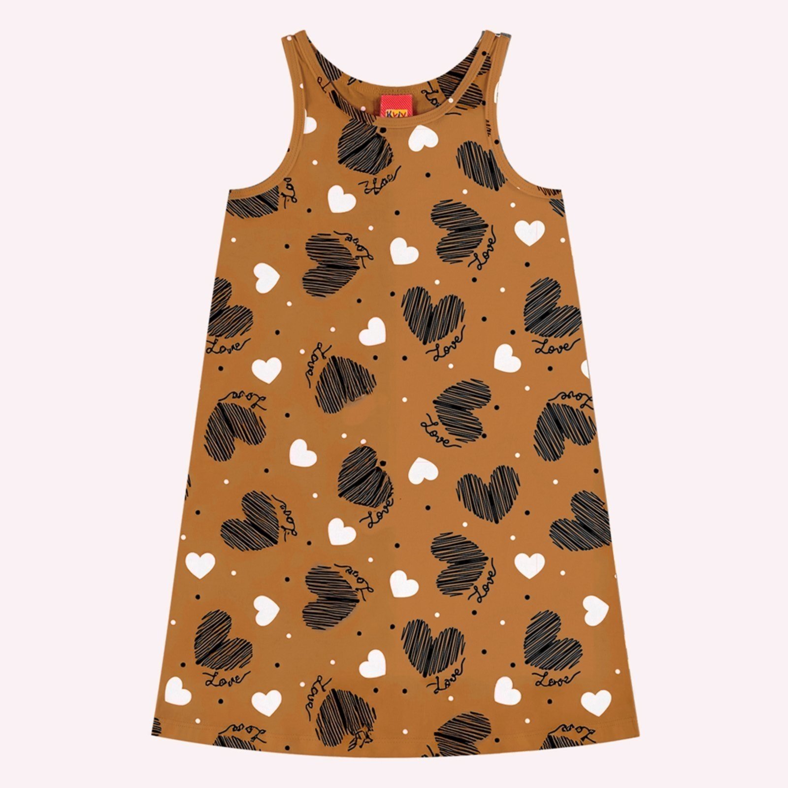 Infantil - Vestido Menina em Algodão Kyly