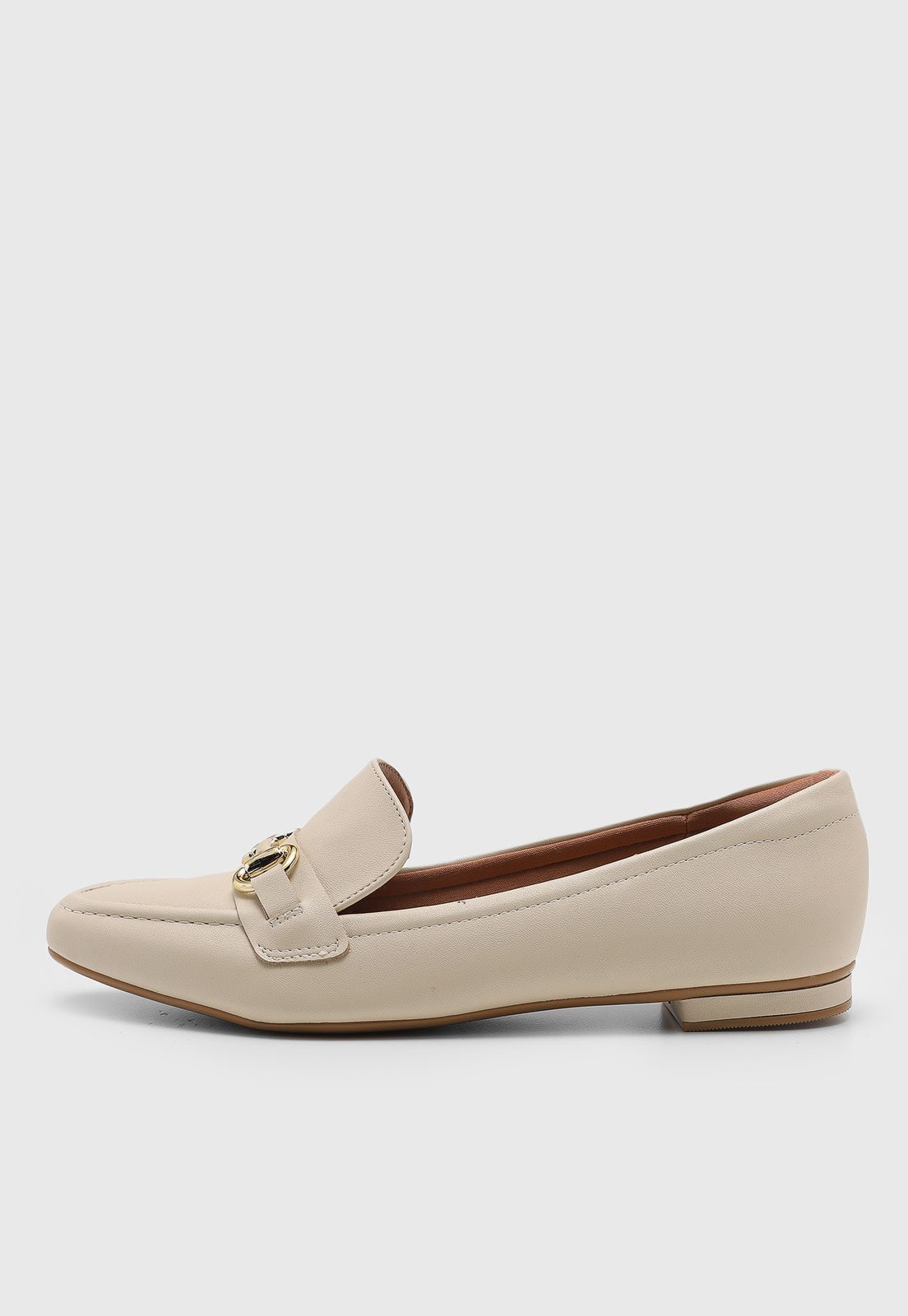 Mocassim Vizzano Fivela Bege