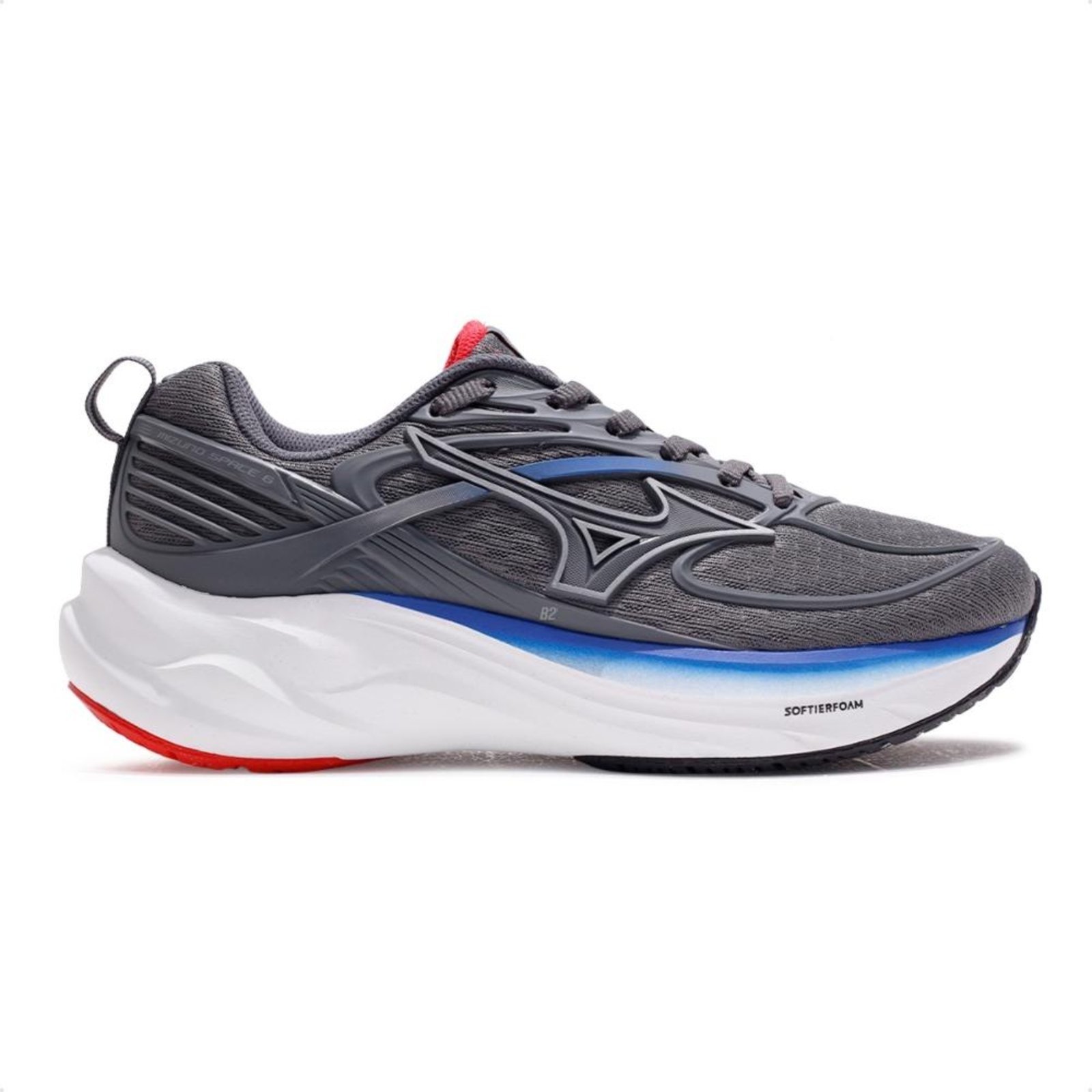 Infantil - Tênis Mizuno Space 6 Junior Cinza