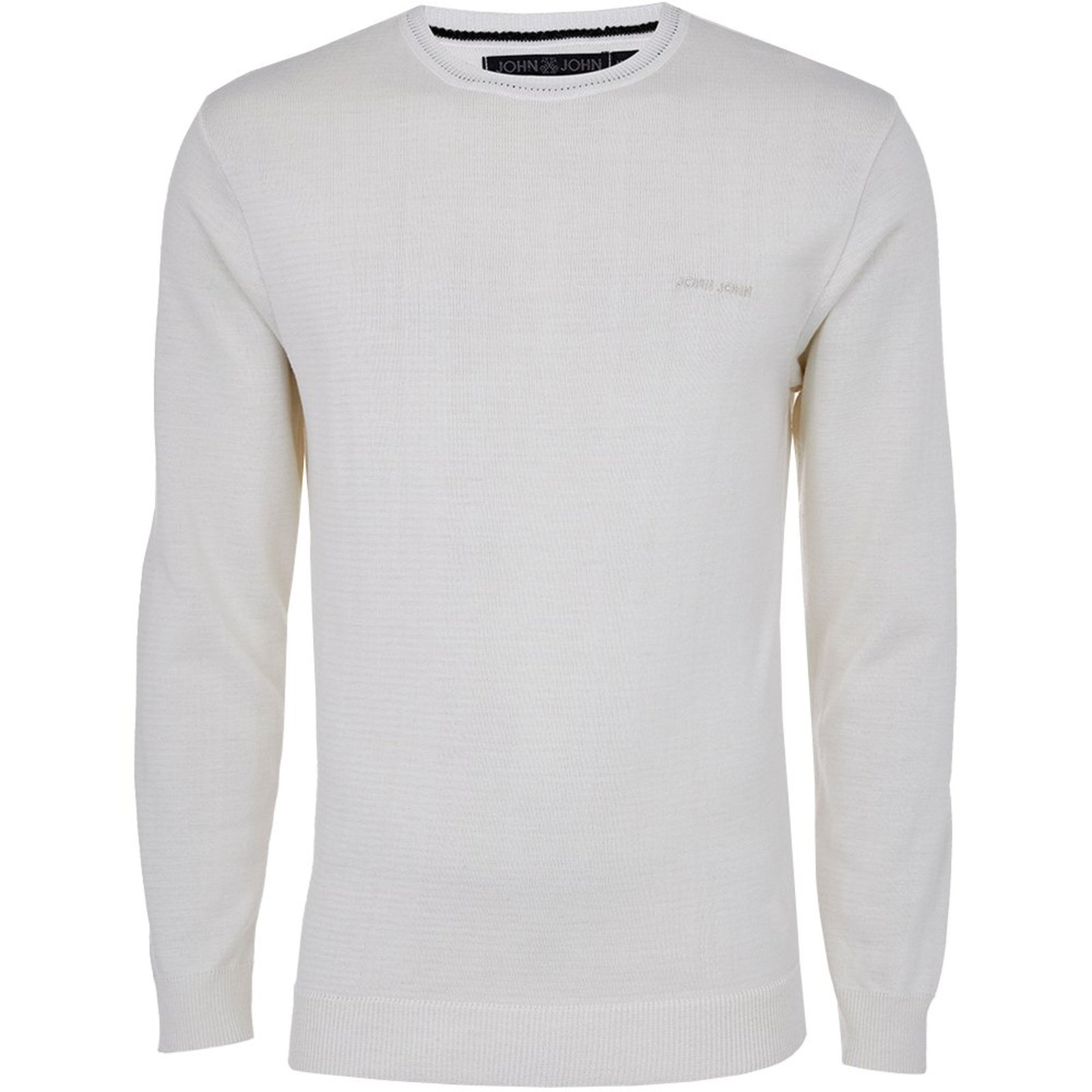 Suéter Tricot John John New Basic In24 Off White Masculino