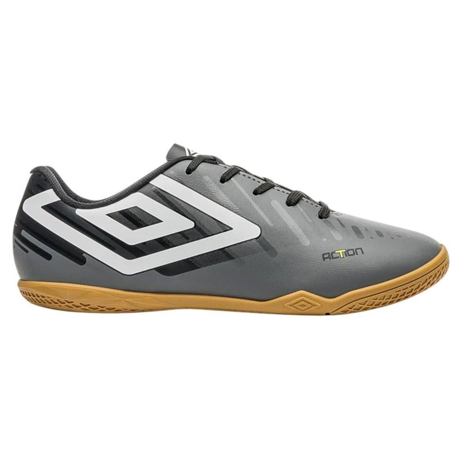 Chuteira Futsal Umbro Action - Cinza - umbro