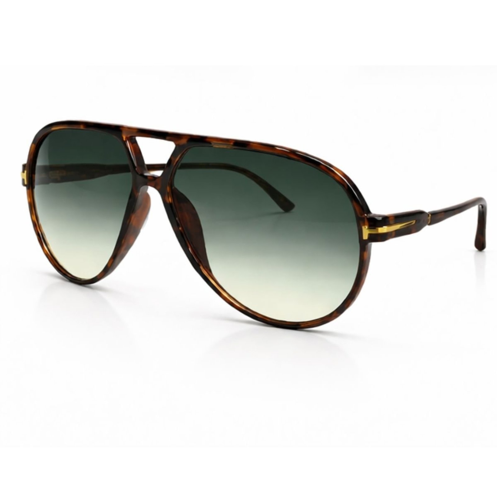 Óculos de Sol Oversized Premium Tendência Preto