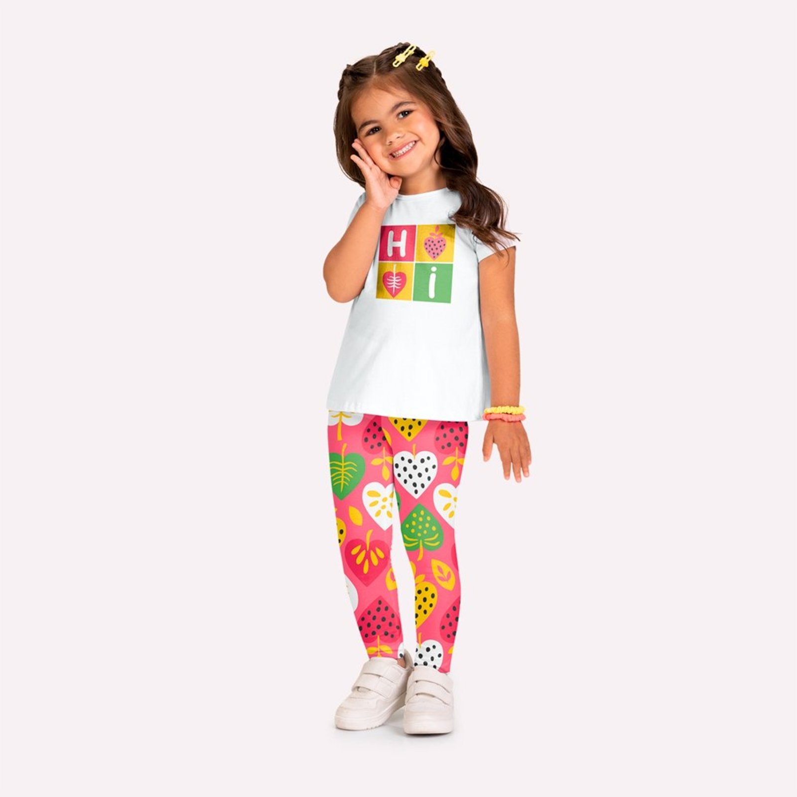 Infantil - Conjunto Menina Estampa Kyly