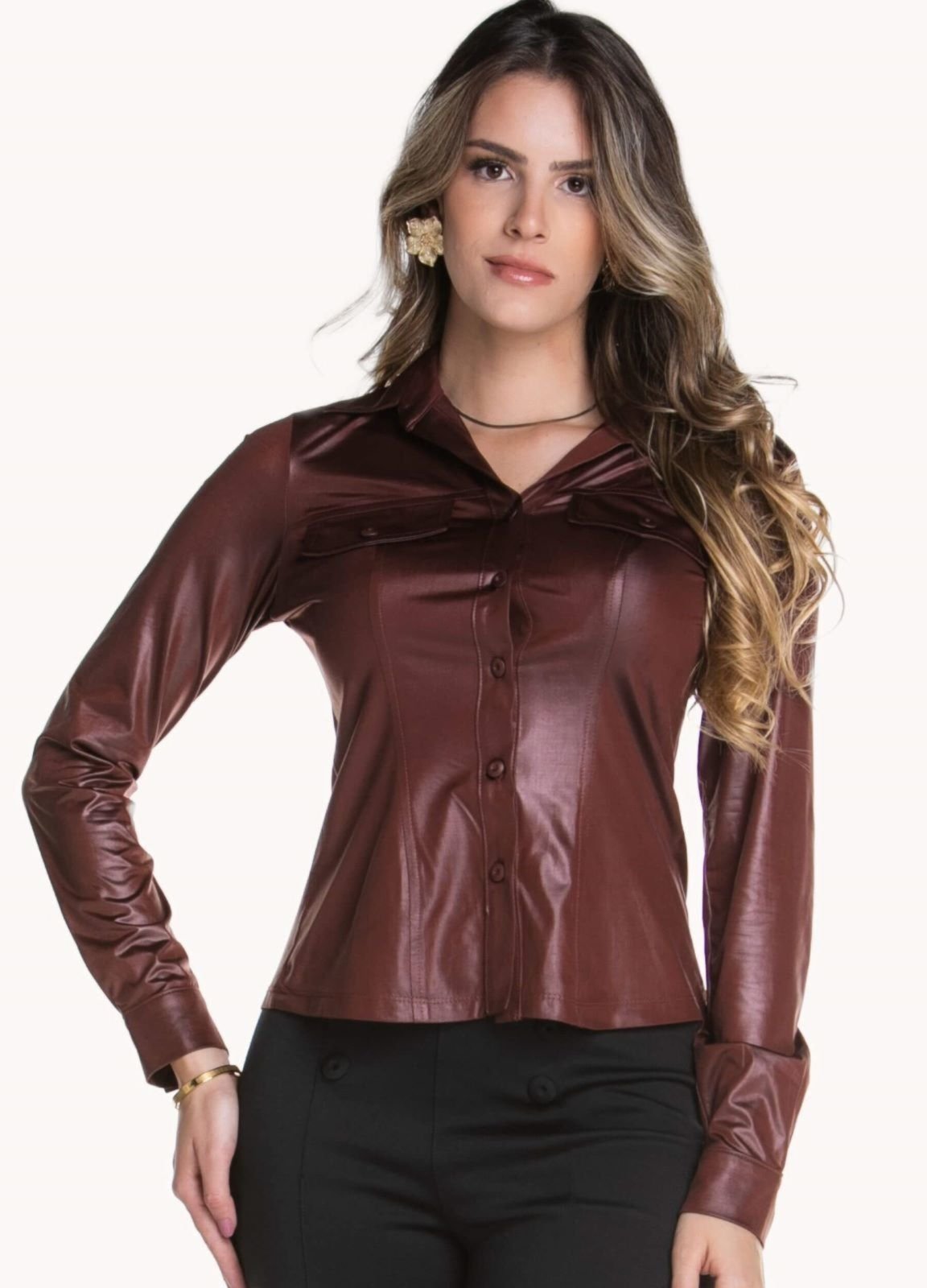 CAMISA CIRRÊ Chocolate