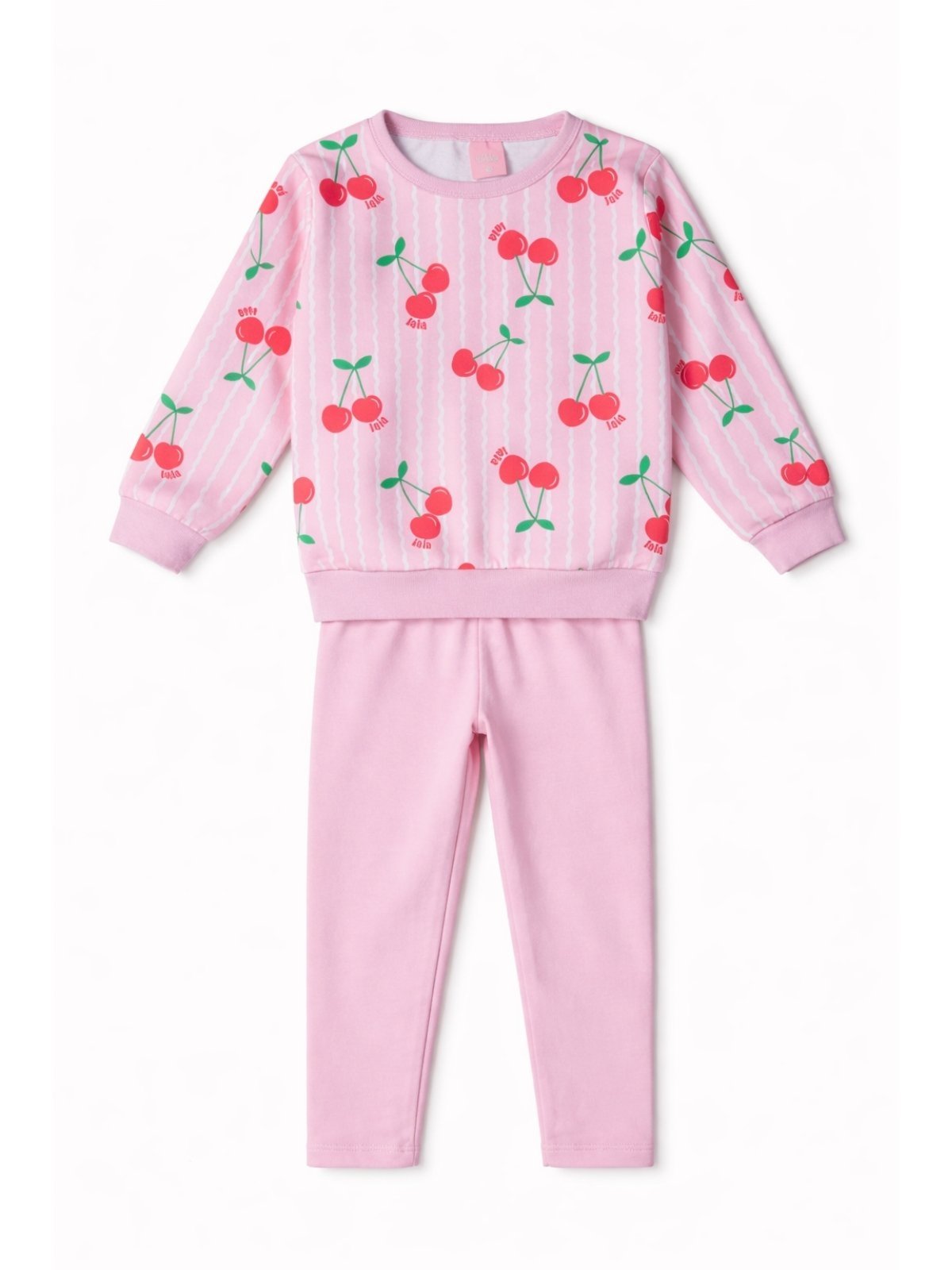 Infantil - Conjunto Menina Inverno Cereja Iaia