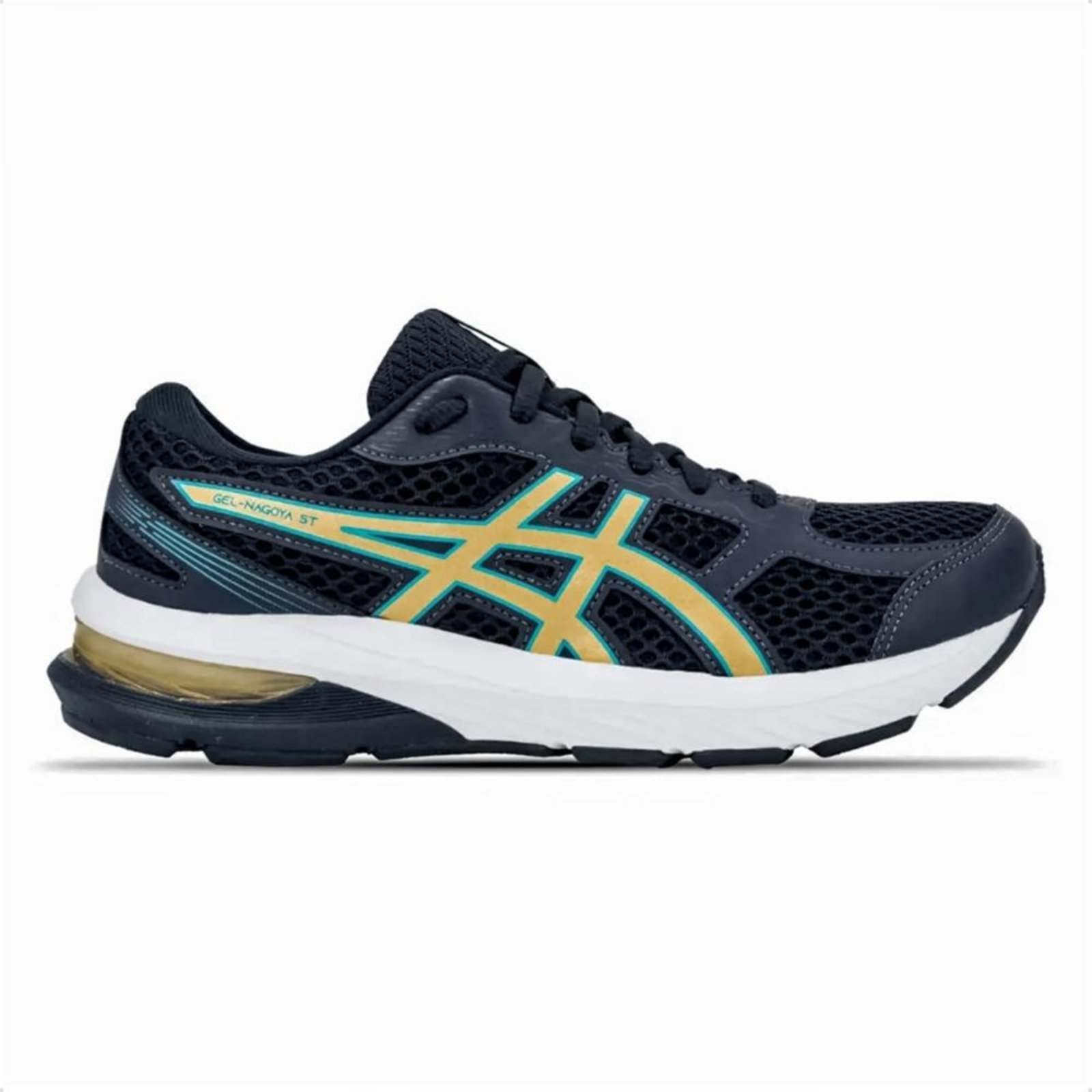 Tênis Asics Feminino Gel-Nagoya ST Corrida Azul Marinho